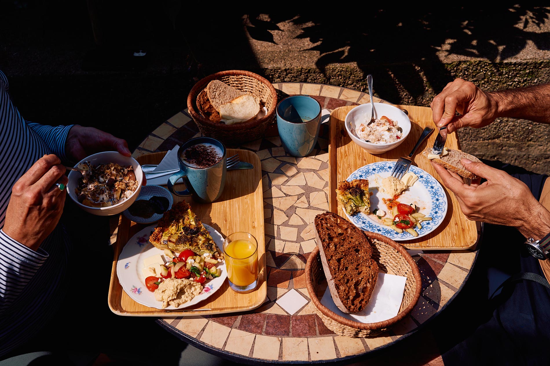 Das Frühstück im Casa Santo Stefano