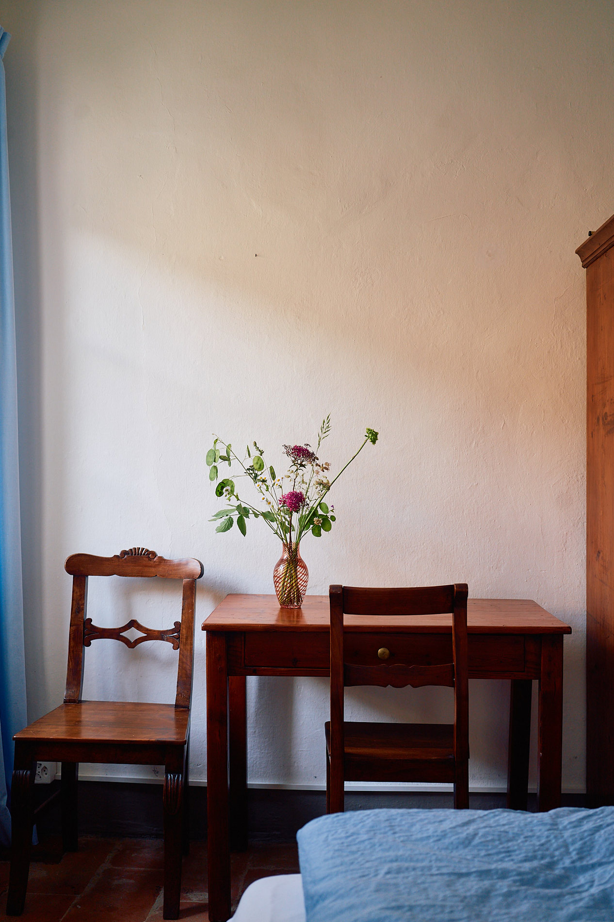 Eines unserer komfortabeln 18 Einzel-/ und Doppelzimmer